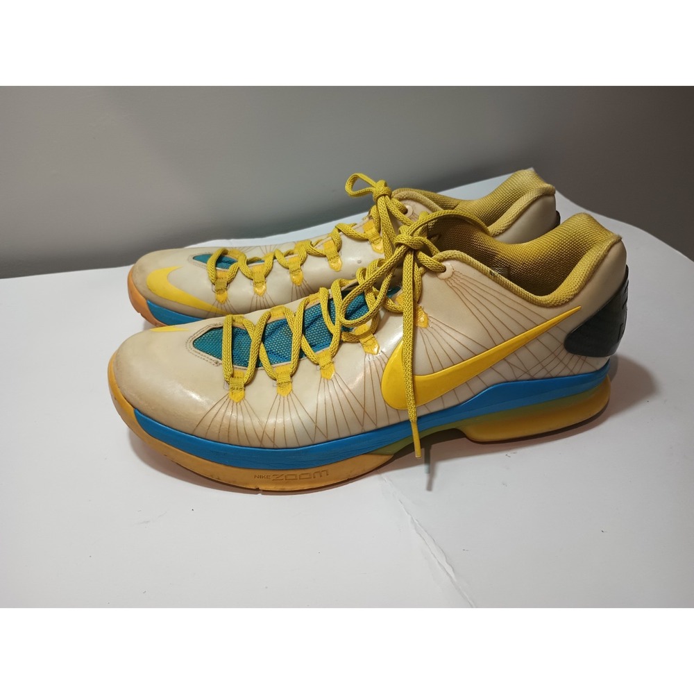 Nike KD 5 V Elite Superhero 585386-100 Kevin Durant Basketball Shoes Men's 12 - Picture 2 of 9